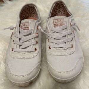 BOBS White Casual Sneakers
